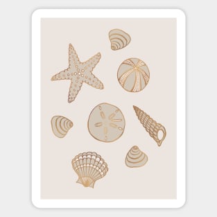 Beach Treasures Magnet